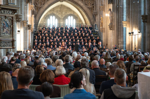Domfestspiele Halberstadt 2026 - Oratorium Kantorei Halberstadt bei ihrem Jahreskonzert im Rahmen der Domfestspiele Halberstadt mit Publikum