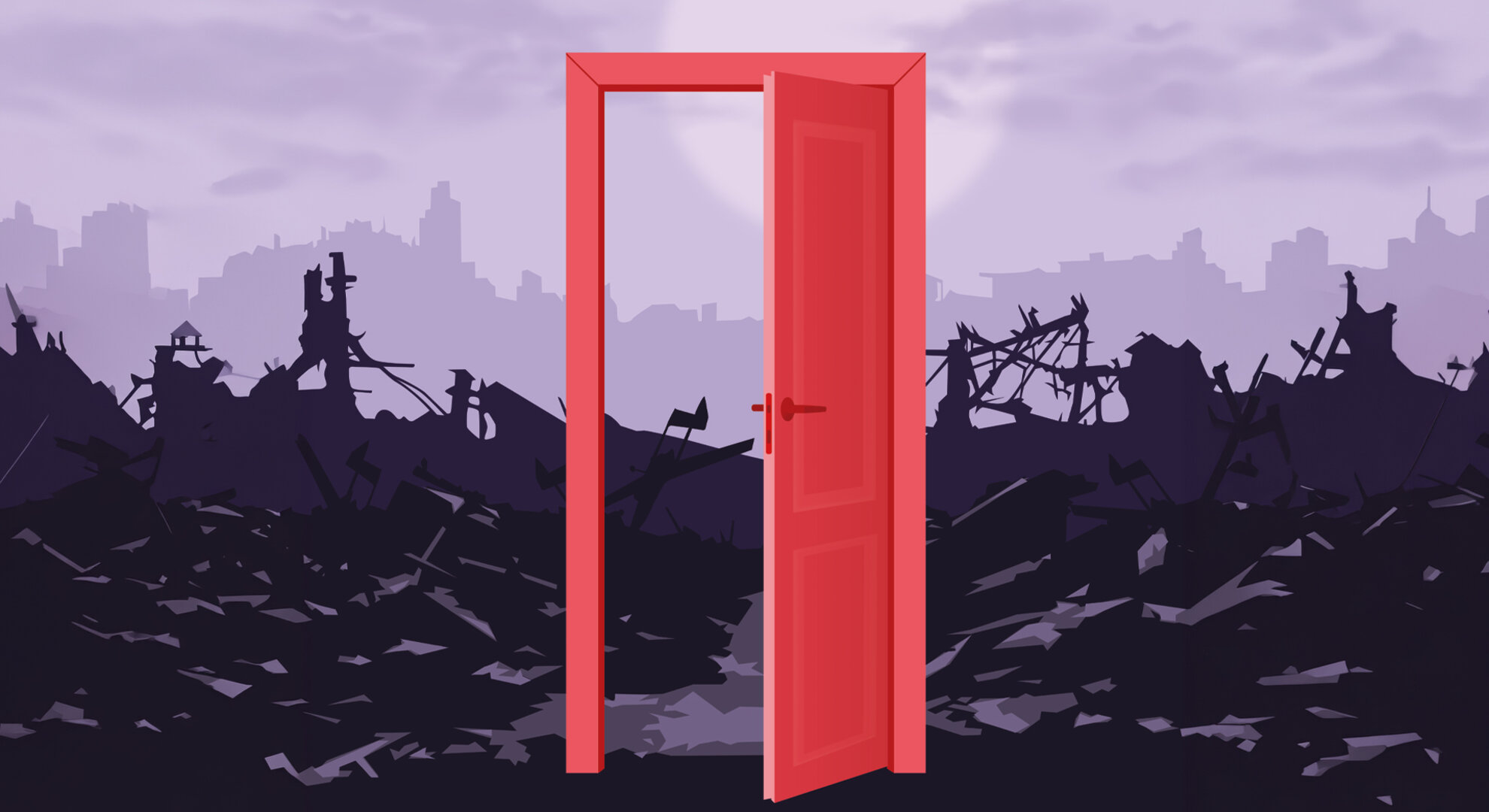 Draußen vor der Tür - Plakatmotiv des Harztheaters Draußen vor der Tür