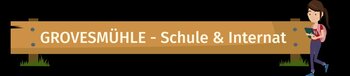 Das Logo der Schule und Internat Grovesmühle