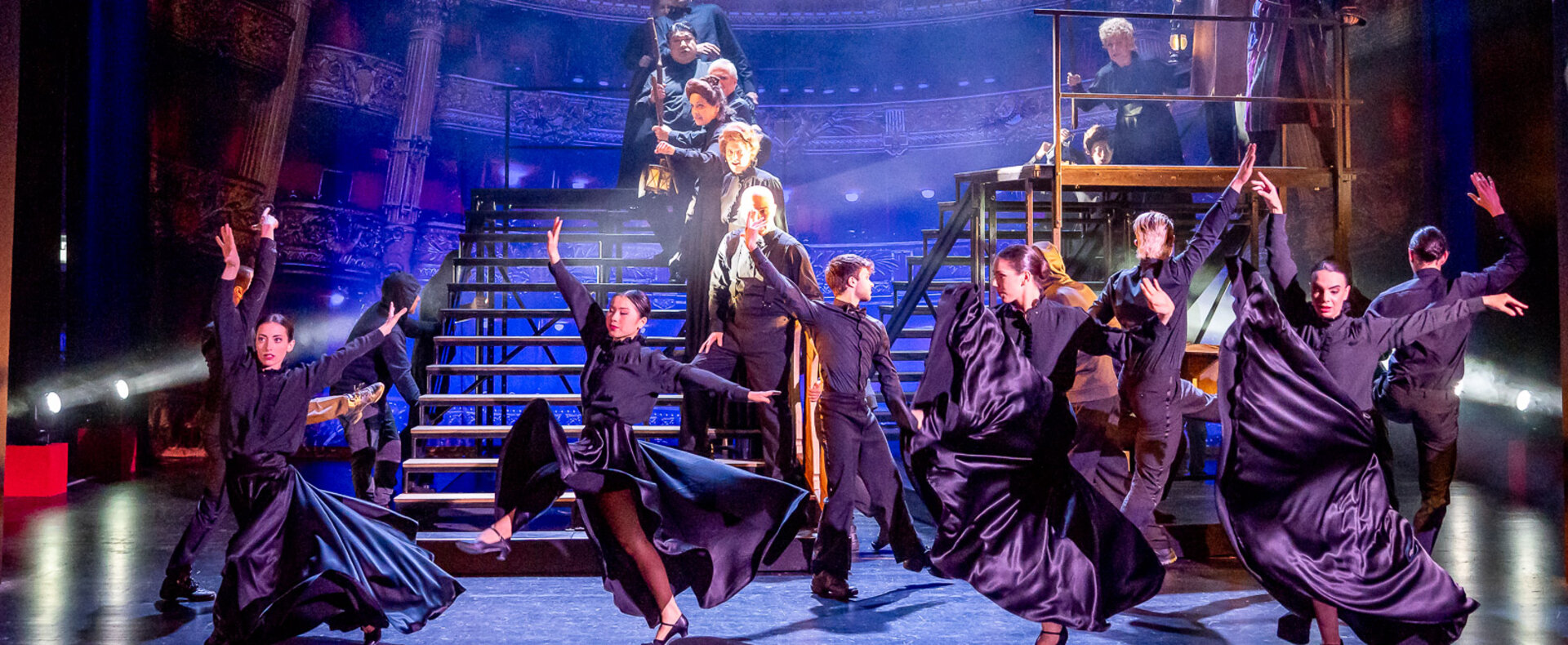 Das Phantom - Inszenierung am Harztheater Szene in der Produktion Das Phantom am Harztheater mit dem Ensemble TanzHarz
